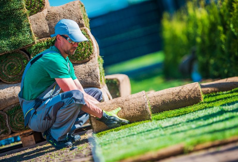 Grass Installation in Rockwall, TX