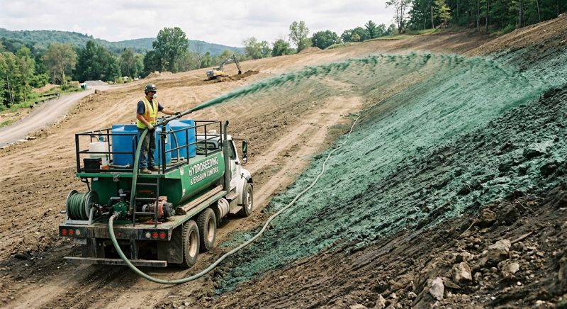 Hill Hydroseeding in Ventura County, CA