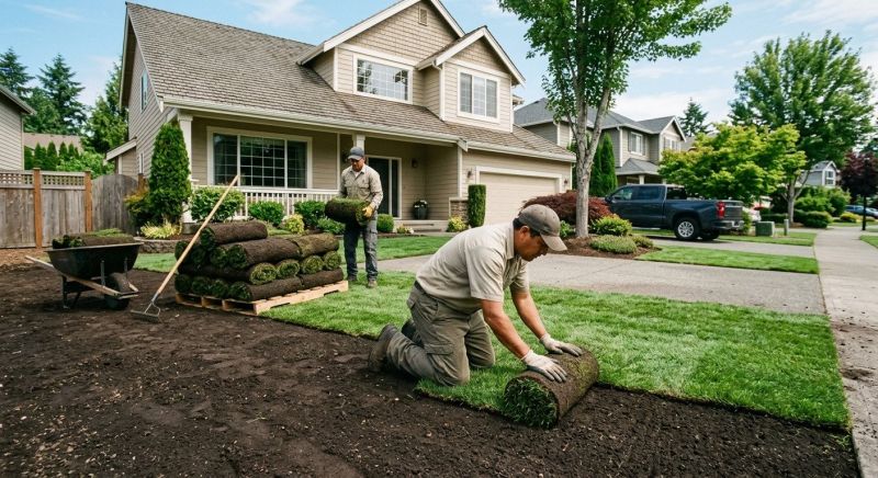 Yard Sod Installation in Honolulu, HI