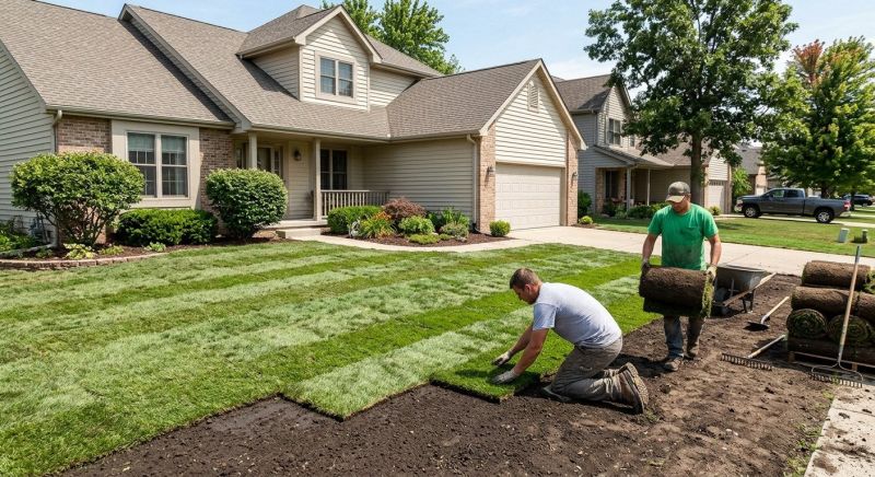 Yard Sod Installation in Ventura County, CA