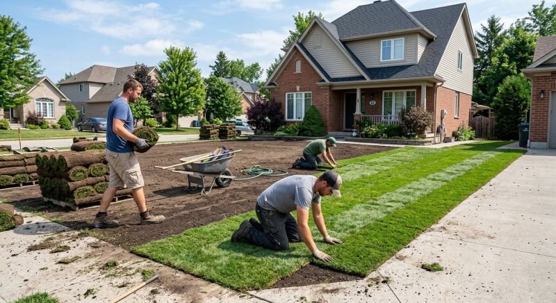 Yard Sodding in Ventura County, CA